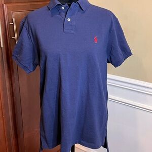 Ralph Lauren Men's Classic Blue Polo Shirt
